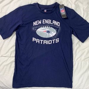 NFL Team Apparel Patriots Tee- Youth L